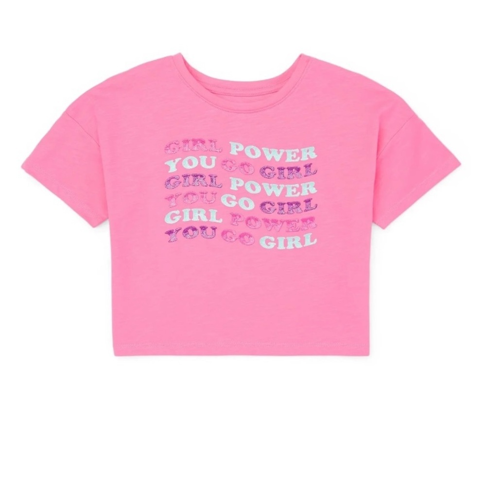 Girls’s graphic crop tee! NWT!
